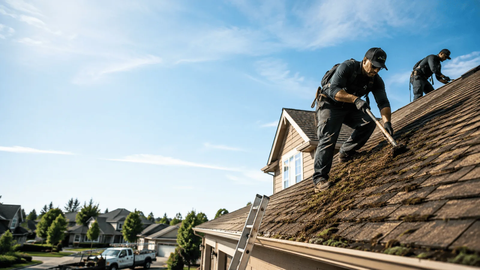 Roof Moss Removal in Carpio, ND near me